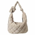 thumbnail image 1 of Bolso Mano Media Acolchado Gran Capacidad Hobo para Mujer Compras, 1 of 9