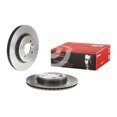 thumbnail image 1 of Brembo Rotor de Frein 09865511C02 Ventilé; Design en une Pièce; Motif de Boulon de Roue 4 x 100 Millimètres; Diamètre Intérieur de Chapeau de 149,9 Millimètres; Diamètre de Moyeu de 64 Millimètres, 1 of 2