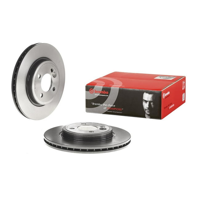 Brembo Rotor de Frein 09865511C02 Ventilé; Design en une Pièce; Motif de Boulon de Roue 4 x 100 Millimètres; Diamètre Intérieur de Chapeau de 149,9 Millimètres; Diamètre de Moyeu de 64 Millimètres
