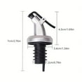 thumbnail image 6 of No-Spill Wine Pourer & Bottle Stopper - Versatile, Durable Plastic, Perfect for Wine & Soy Sauces - Keeps Beverages Fresh at Home, Bar and Restaurants, 6 of 18