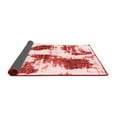 thumbnail image 2 of Ahgly Company Indoor Round Abstract Red Modern Area Rugs, 8' Round, 2 of 4