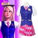 thumbnail image 3 of Barbie : Princesa Encanto Escuela Uniforme Cosplay Disfraces Niña JK Halloween Ropa De Fiesta, 3 of 4