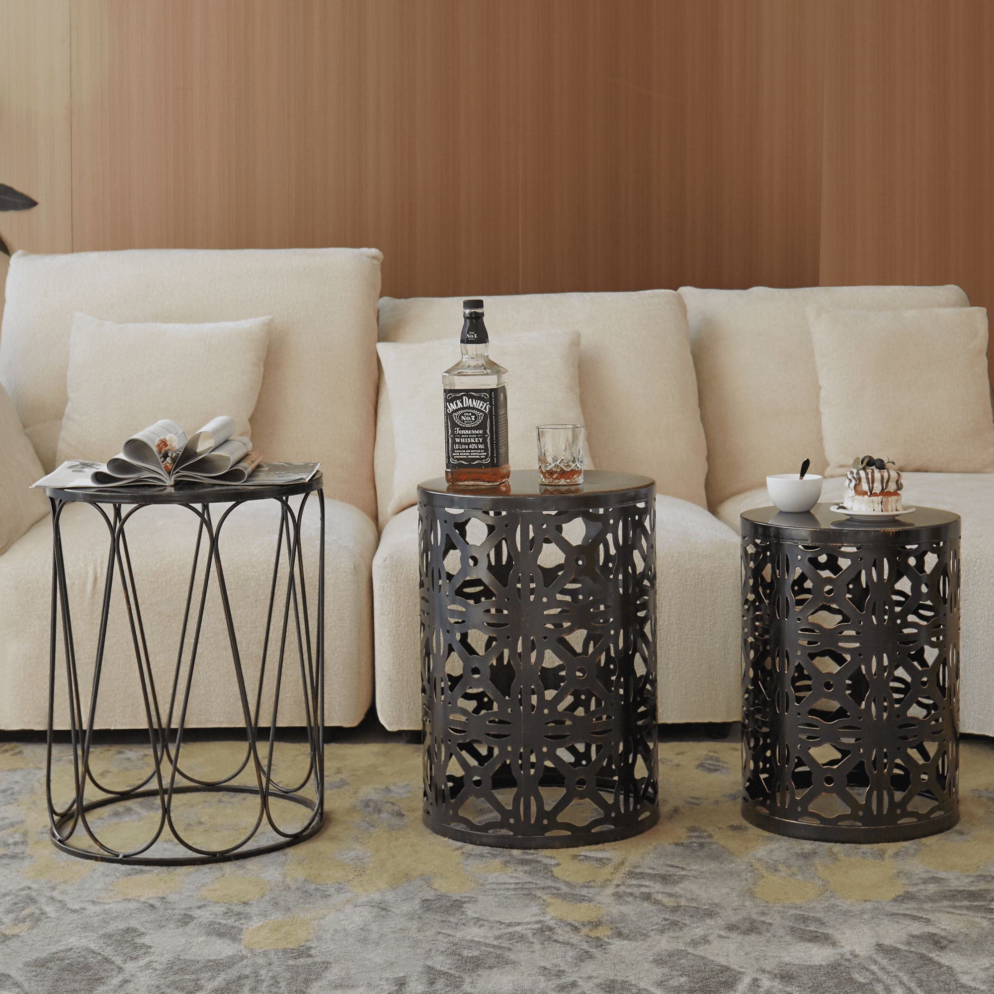 WM25S3BRONZE End Tables