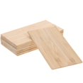 thumbnail image 2 of 10pcs Unfinished Bamboo Cutouts Diy Rectangular Cutouts Bamboo Crafts For Gift Tags, 2 of 4