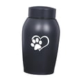 thumbnail image 3 of Urna de acero inoxidable para cenizas de perros y gatos, urna de cremación funeraria, caja de recuerdo conmemorativa duradera, urna Premium, gatito y Estilo A, 3 of 10