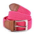 thumbnail image 2 of WHIPPY Stretch Braided Belts For Men Women, Mens Casual Elastic Belt For Jeans 2 of 9