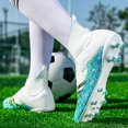 thumbnail image 5 of Botas de fútbol para hombre, botines de fútbol AG/TF, de primera calidad, antideslizantes, transpirables, para entrenamiento, césped, interior, fútbol sala, zapatos de fútbol para hombre, 5 of 5