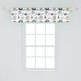 thumbnail image 2 of Ambesonne Animals Window Valance, Dotted Patterns, 42" x 12", Multicolor, 2 of 3