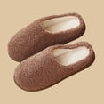 thumbnail image 5 of ichuanyi Slippers for Women Plush Memory Foam House Slippers Closed Toe Shoes with Non-Slip Sole Cozy Warm Fuzzy Home Shoes, 5 of 6