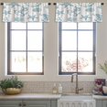 thumbnail image 3 of LALILO Kitchen Curtain Valance Marine With Seashell Starfish Rod Pocket Window Curtain 52"x 18" Set of 2, 3 of 5