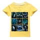 thumbnail image 2 of Nueva camiseta de manga corta 100% algodón para niñas, disfraz de fiesta de cumpleaños para niños zhangyuxiang LED, 2 of 2