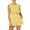 Bright Yellow, variant on Sexy Dance Ladies Casual Suits High Waist Shorts Sets Round Neck 2pcs Summer Outfits Solid Color Lounge Sleeveless Crop Tank Top Beige XL