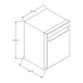 thumbnail image 2 of Lavavajillas Empotrable Maytag MDB8959SKZ 15 servicios 61 cm (24 pulgadas) Gris, 2 of 2