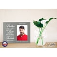 thumbnail image 6 of Personalized Wooden Memorial 8x10 Picture Frame holds 4x6 photo Brother, If Love Could, 6 of 8