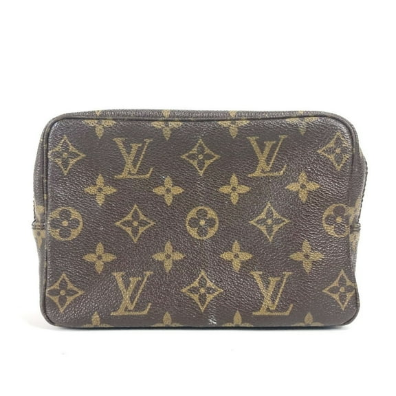 Pre-Owned LOUIS VUITTON M47526 Monogram True Toilet 18 Makeup Pouch Cosmetic... (Fair)