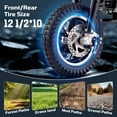 thumbnail image 2 of Pescroa Gas Dirt Bike with 27 Miles Max Range, 39cc Dirt Bike for Kids, Kids Dirt Bike with 18 MPH Max Speed, Gas Powered Dirt Bike with 132 LBS Capacity, Mini Motorcycles for Kids, Gas Mini Bike, 2 of 7