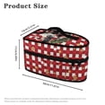 thumbnail image 6 of HELLHERO Steam Iron Storage Case Cow Pattern with Handle and Zipper Fits Outing Christmas(Bag Only), 6 of 6