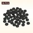 thumbnail image 3 of Uxcell 50pcs Botón de Costura 11mm 4 Agujeros Botones Redondos de Resina para Manualidades, Negro, 3 of 6