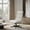 Beige, variant on Homy Casa Criss Cross Office Chair: Cross-Legged Design with Adjustable Height, Swivel Function, Armless, and Padded Fabric for Modern Home Office Spaces, Grey