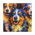 thumbnail image 1 of Australian Shepherd Fauvism - Canvas, 1 of 11