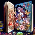 thumbnail image 1 of Libro Diamantes Serie Personajes Hadas JShteea 30*30CM, 1 of 9