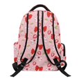 thumbnail image 2 of CHAQLIN Strawberry & Bow Print School Backpacks with Multi Pocket Lightweight School Bookbag, Sturdy 17 Inch Zaino per bambini for Daily Use Elementary School, 2 of 10