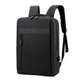 thumbnail image 1 of Bamboohart Business Backpack Waterproof Bag For Travel Flight Fits 15.6 Inch Laptop With USB Charging Port, 1 of 7