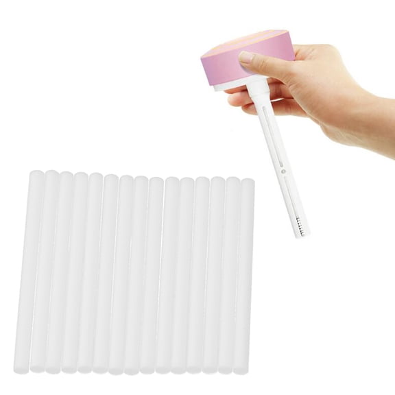 Humidifier Filter Sticks, 30Pcs Cotton Filter Refill Sticks Wicks Replacement For Portable  USB Powered Humidifiers In Office And Bedroom 5x80mm