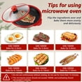 thumbnail image 5 of Tcwhniev Microwave Grill Pan for Crispy Bacon & Sandwiches, 27.05oz Microwave Crisper Cookware with Cover, Non-Stick Bacon Cooker for Quick Breakfast, Dishwasher Safe, 5 of 7
