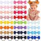 thumbnail image 1 of 40 piezas de 2,75 lazos para el pelo de niñas pequeñas, cintas elásticas de goma, lazos para adolescentes, niñas, niños, bebés y niños pequeños, 1 of 5