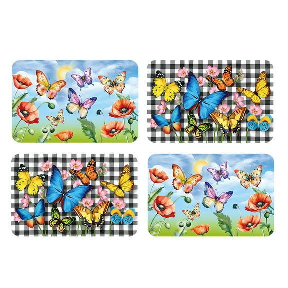 Briarwood Lane Sunshine Butterflies Placemat (4-pack)