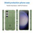 thumbnail image 2 of Feishell for Samsung Galaxy S25 Case, Heavy Duty Drop Protection Non-slip Texture Armor Anti-Fingerprint Shockproof Anti-Scratch Silicone Slim Cute Phone Case for Samsung Galaxy S25,Green, 2 of 7