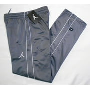 JORDAN LONG PANTS BOYS - BLACK GREY WH MEDIUM - ATHLETIC SWEATPANTS FLEECE TRACK