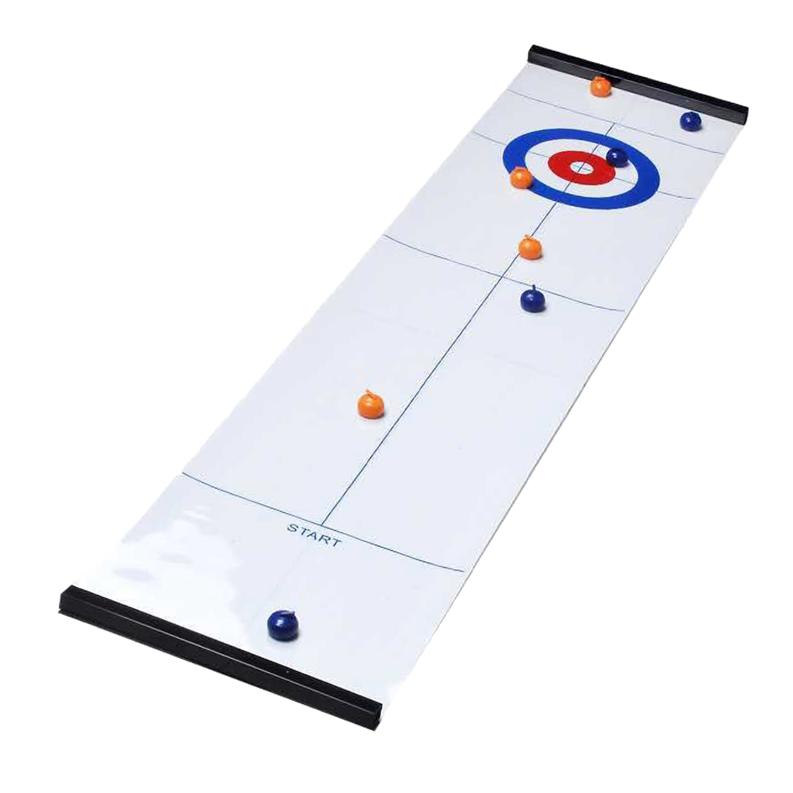 Large Family Winter Curling Table Board Game Coarse Cloth