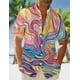 thumbnail image 4 of Camisas hawaianas de verano 2024 para hombre, camisas casuales frescas con estampado 3D de atardecer para playa, camisas de manga corta con solapa, blusas de calle, ropa para hombre y mujer, 4 of 5