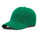 thumbnail image 1 of Gorra de béisbol de placa clara de color sólido verde de lana para mujer de voluntario, 1 of 5