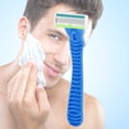 thumbnail image 4 of Afeitadora de casete con cuchillas unisex afilada de 6 capas con caja para todas las pieles (azul) Likrtyny Cuidado Belleza, 4 of 8