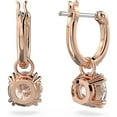 thumbnail image 5 of Swarovski Constella Pierced Drop Earrings, White Swarovski Crystals on a Rose Gold-Tone Finish Setting, Part of the Swarovski Constella Collection, 5 of 5