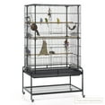thumbnail image 6 of Prevue Pet Products Playtop Flight Bird Cage with Metal Stand in Black Finish F085, 6 of 8