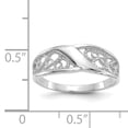 thumbnail image 2 of Bague Filigrane en Or Blanc 14k, 2 of 6
