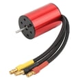 thumbnail image 4 of 2435 Brushless Motor, 4 Pole  Rotor CNC Machined Brushless Motor Strong  Dustproof  For RC Car For 1/16 1/18 RC Car, 4 of 8