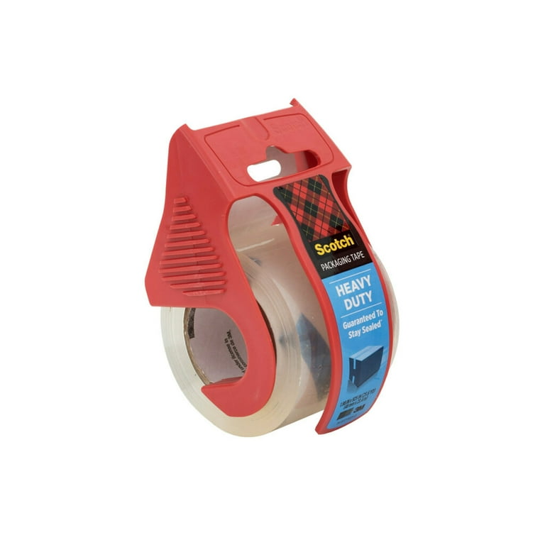 Scotch Heavy-Duty Shipping Packaging Tape with Dispenser