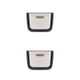 thumbnail image 4 of Injueey Suministros de limpieza confiables y efectivos para hogares ocupados y restaurantes Recolección de basura Suministros de cocina gris gris 27.8*20*14cm 2Conjunto, 4 of 6