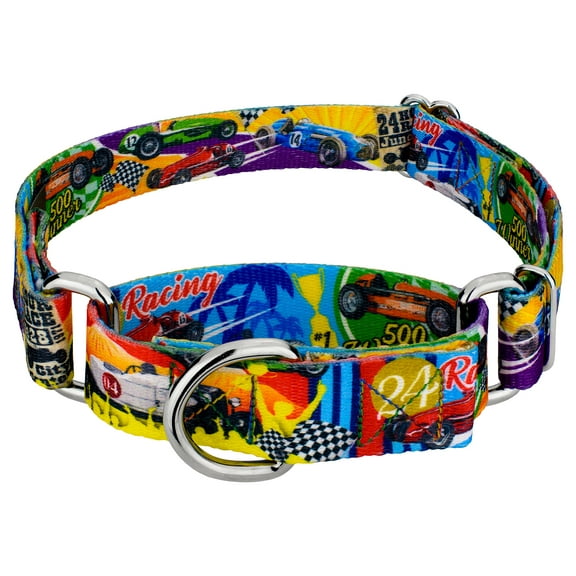 Country Brook Petz® Vintage Racing Martingale Dog Collar Limited Edition, Extra Small