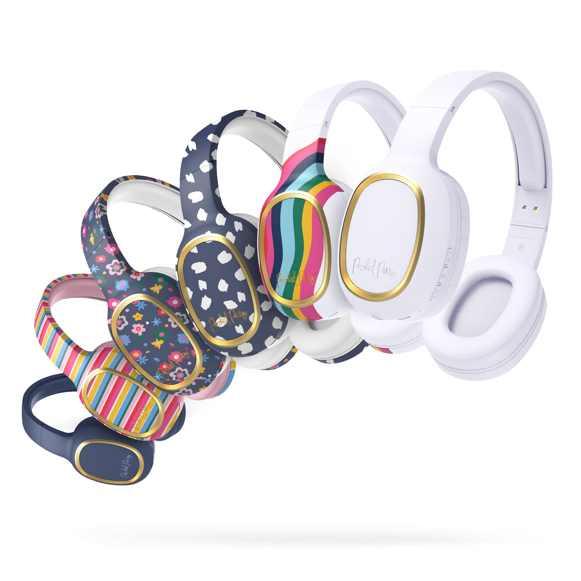 Packed Party Spot On Bluetooth Wireless Earbuds With Builtin