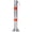 Gray 1, variant on Parking Bollard with Lock for Driveway, Heavy Duty Steel Car Barrier Post for Home Garage Street Decor, Round Gray 27.6 Inch
