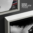 thumbnail image 4 of wall26 Framed Canvas Print Wall Art Set Vibrant United Kingdom Flag &amp; Big Ben in London Cityscape Cultural Photography Modern Art Rustic Ultra for Living Room, Bedroom, Office - 16"x24", 4 of 5