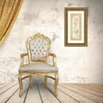 thumbnail image 3 of Gladding, Pamela 12x24 Gold Ornate Wood Framed with Double Matting Museum Art Print Titled - Rose, 3 of 4