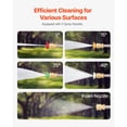 thumbnail image 5 of Pressure Washer Telescoping Wand, 18 ft, 4000 psi, Telescopic Spray Wand with Power Washer Extension Wands, Gutter Cleaner, Brush Head, 5 Spray Nozzle Tips, Adapter and Adjustable Support Belt, 5 of 12