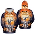 thumbnail image 3 of Mummy Schnauzer Happy Halloween with Pumpkins Bats Spooky Fun All Over Print 3D Hoodie Unisex Merch Hoodies Miniature Schnauzer Dog Lover - 00019, 3 of 6